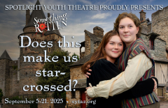 Promotional photo for Spotlight Youth Theatre's production of Something Rotten.