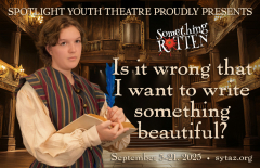 Promotional photo for Spotlight Youth Theatre's production of Something Rotten.