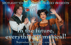 Promotional photo for Spotlight Youth Theatre's production of Something Rotten.