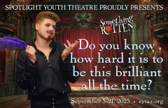 Promotional photo for Spotlight Youth Theatre's production of Something Rotten.