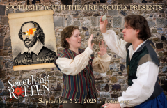 Promotional photo for Spotlight Youth Theatre's production of Something Rotten.