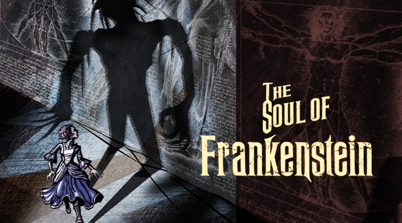 The Soul of Frankenstein produced by Spotlight Youth Theatre, poster by Bobby Sample