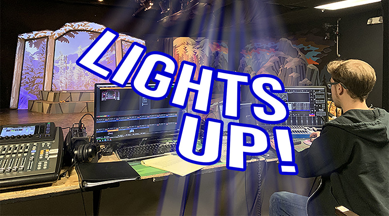 The Lights Up! campaign asks for support to upgrade tech needed for Spotlight Youth Theatre.