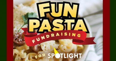 'Fun Pasta Fundraising for Spotlight"