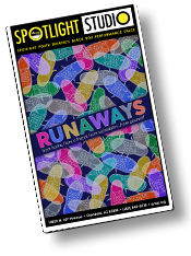Runaways Playbill, Spotlight Youth Theatre