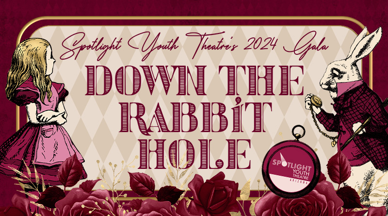 SYT’s 2024 Gala: “Down the Rabbit Hole!” Friday, May 10, 2024, 6-9PM