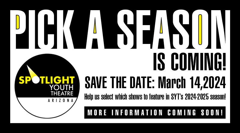 SAVE THE DATE! Pick-a-Season is Coming! Thursday, March 14, 2024