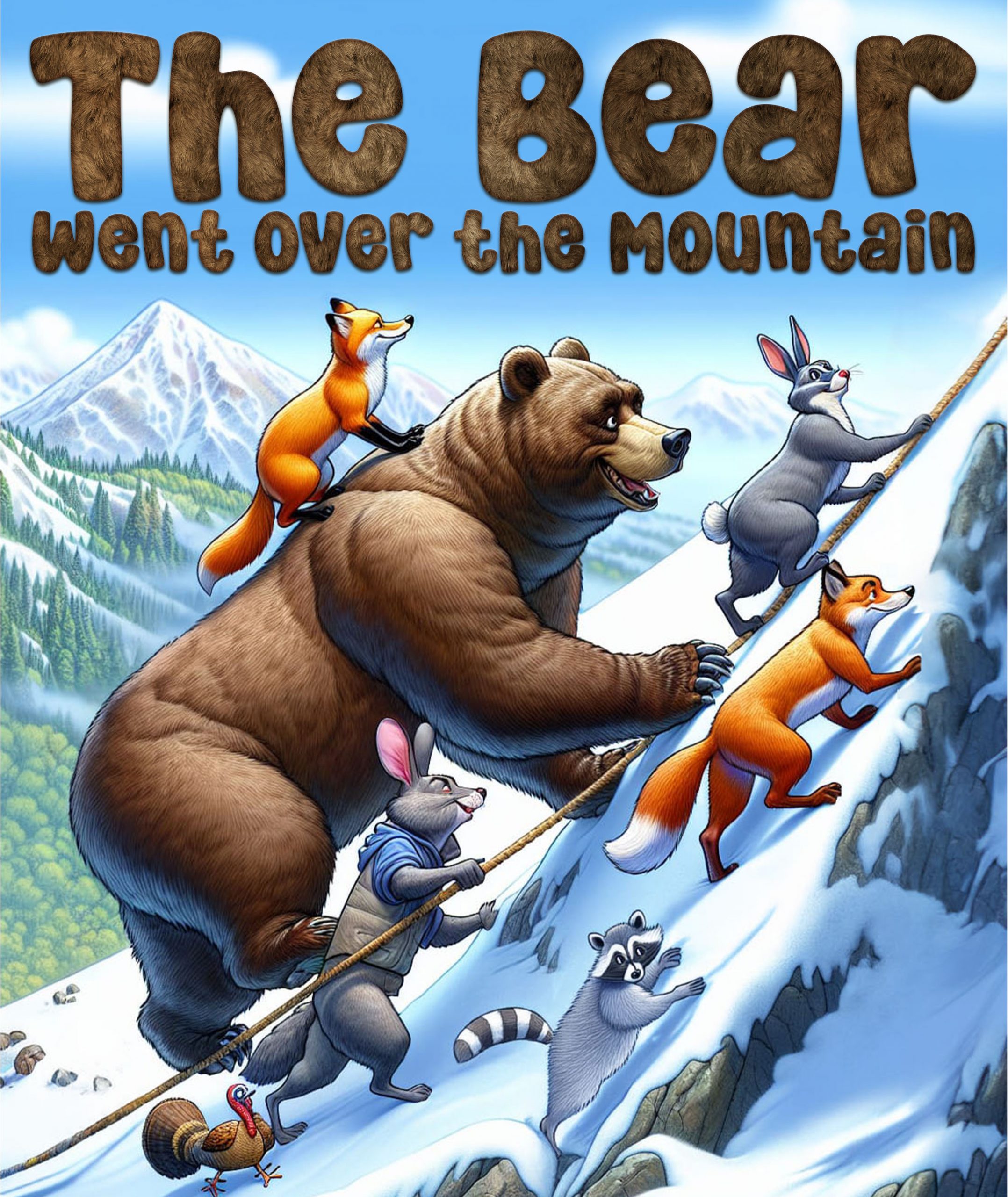 Artwork for "The Bear Went Over the Mountain"