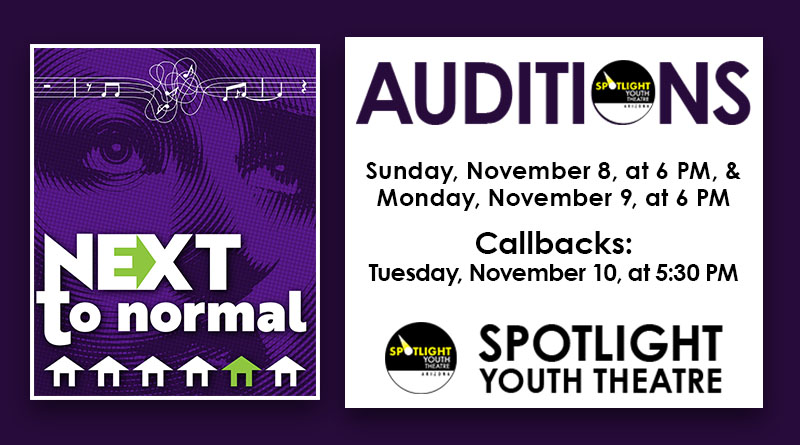 <div style="font-size:smaller">Audition for <em>Next To Normal</em></div>
