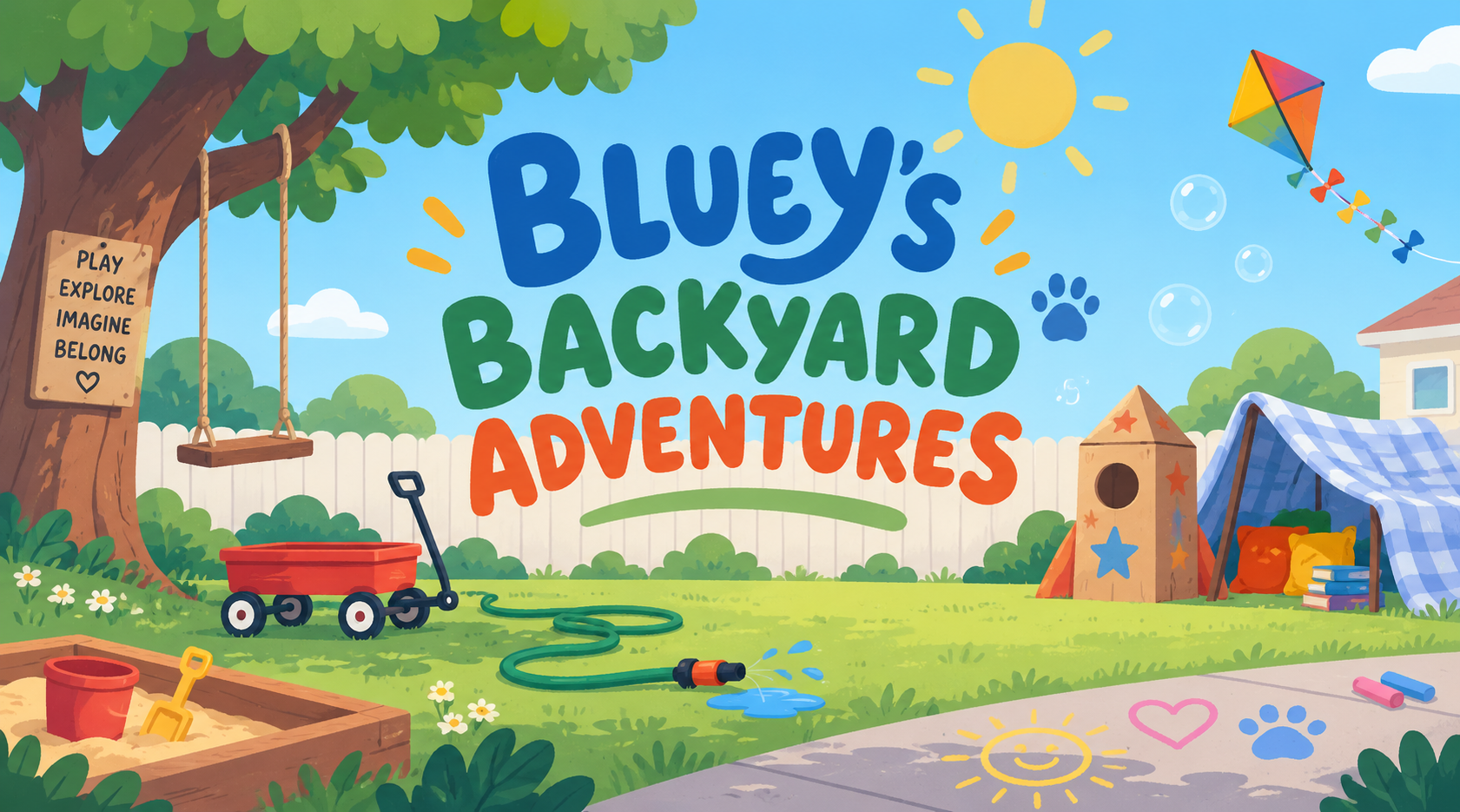 Bluey's Backyard Adventures Little Actors Academy Spring Break Theater Camp