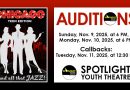<div style="font-size:smaller">Audition for <em>Chicago Teen Edition</em></div>