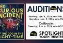 <div style="font-size:smaller">Audition for <em>The Curious Incident of the Dog in the Night-Time</em></div>