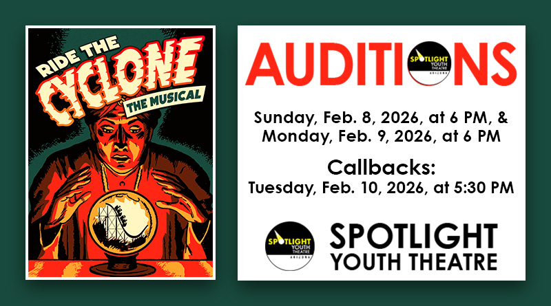 <div style="font-size:smaller">Audition for <em>Ride the Cyclone</em></div>