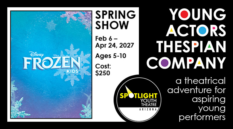 <div style="font-size:smaller"><em>Disney’s Frozen KIDS!”</em>Young Actors Thespian Company: A Theatrical Adventure for Aspiring Young Performers</div> <div style="font-size:smaller"><em>Disney’s Frozen KIDS!”</em>Young Actors Thespian Company: A Theatrical Adventure for Aspiring Young Performers</div>