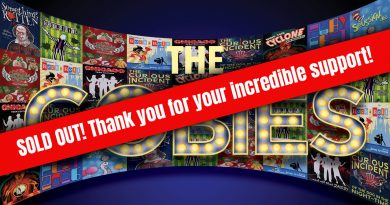 All tickets to the 2025-2026 GOBIES have been sold. Thank you for your incredible support of Spotlight Youth Theatre!