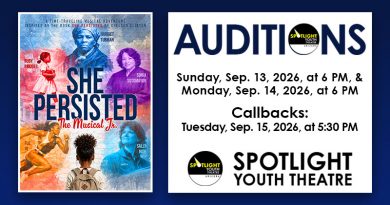 Audition for <em>She Persisted The Musical JR</em>
