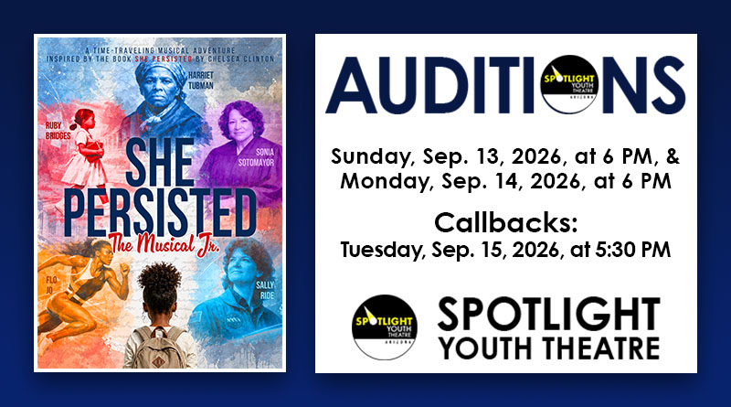 Audition for <em>She Persisted The Musical JR</em>