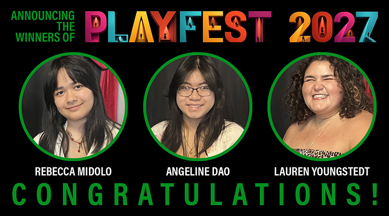 <div style="font-size:smaller">Announcing the Winners of Playfest 2027! – The Winning Playwrights</div>